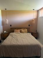 Bed - La Redoute - 160x200 - Goede staat, Huis en Inrichting, Ophalen, Gebruikt, Bruin, Tweepersoons