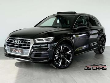 Audi Q5 2.0TDi S-LINE-COCKPIT-T.OUVRANT-GPS-CUIR-PDC-TVA beschikbaar voor biedingen