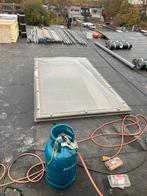 Lichtkoepel 2-wandig 130x250cm, Doe-het-zelf en Bouw, Glas en Ramen, Ophalen, Gebruikt, 160 cm of meer, Dubbelglas