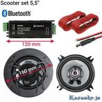 Scooter Bluetooth set 5 inch speakers [5ST-A230]., Ophalen of Verzenden, Nieuw
