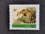 Tanzanie 1980 - animaux sauvages - Tigergenet **, Timbres & Monnaies, Timbres | Afrique, Enlèvement ou Envoi, Tanzanie, Non oblitéré