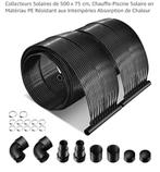 4 kits Panneaux solaires piscine a reparer, Enlèvement, Comme neuf