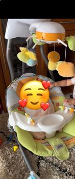 babyschommel electric, Autres marques, Avec ceinture(s), Enlèvement, Utilisé