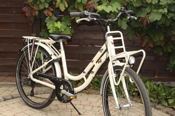 Als nieuwe Alu 24 inch BNB meisjesfiets - 7 speed, 24 pouces, Comme neuf, Enlèvement, Vitesses