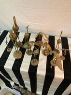 Set decoratieve reigers, koperen rommelmarkt, Ophalen, Zo goed als nieuw