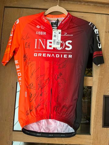 Gesigneerd wielrennerstrui ineos maat m gobik beschikbaar voor biedingen