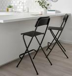 CHAISES PLIANTES IKEA, Huis en Inrichting, Ophalen, Zo goed als nieuw, Zwart, Twee