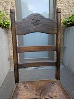 Prachtig stevige stoelen, Huis en Inrichting, Stoelen, Ophalen, Gebruikt, Bruin, Landelijk, antiek
