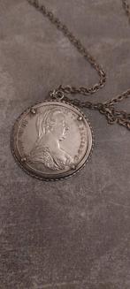 piece en argent avec pendentif, Handtassen en Accessoires, Kettinghangers, Gebruikt, Overige voorstellingen, Ophalen of Verzenden