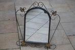 ancien miroir fer forgé antiquité brocante, Antiquités & Art, Enlèvement ou Envoi