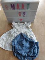 Babykleding meisje maat 62 SETJES - ROMPERTJES - KRUIPPAKJES, Gebruikt, Broekje, Meisje, Ophalen of Verzenden