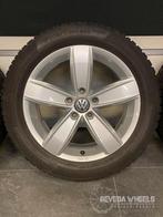 17'' originele Volkswagen Passat B7 B8 velgen + winterbanden, 215 mm, 17 inch, Banden en Velgen, Gebruikt