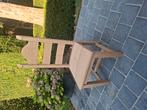 6 massief eiken stoelen. Geluchtgomd., Ophalen of Verzenden, Zo goed als nieuw, Hout
