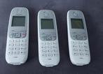 Gigaset, Telecommunicatie, Vaste telefoons | Handsets en Draadloos, Ophalen, Gebruikt, 3 handsets, Stralingsarm