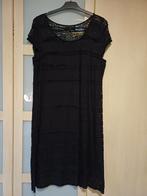 Zwarte feest jurk in stretch kant Lolaliza maat 46, Kleding | Dames, Jurken, Ophalen of Verzenden, Zo goed als nieuw, Maat 46/48 (XL) of groter