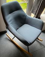 Rocking-chair tissu, Maison & Meubles, Comme neuf, Bois