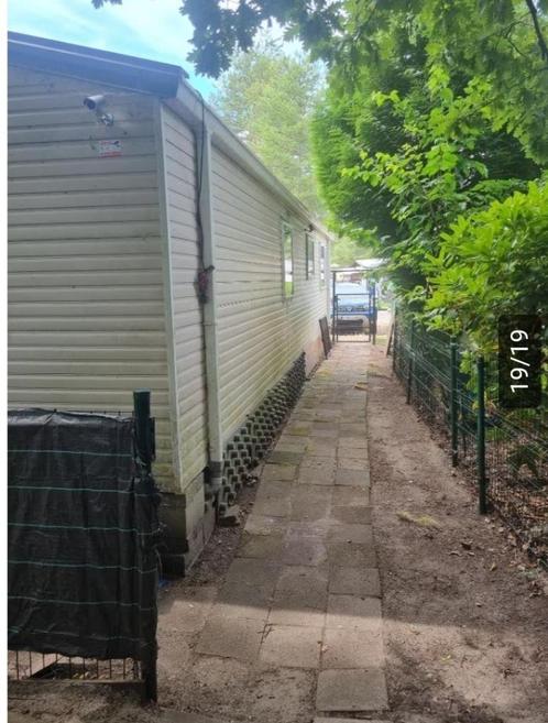 Stacaravan te koop heidestrand zonhoven, Caravans en Kamperen, Stacaravans, tot en met 2, Ophalen of Verzenden