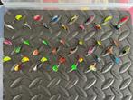 Forel kunstaas spoons 2 kanten gekleurd - 40 stuks + opbergd, Ophalen, Zo goed als nieuw, Kunstaas