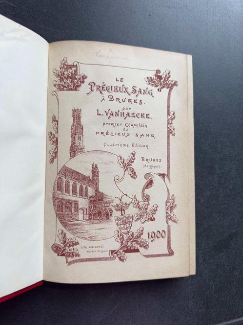 BRUGGE HEILIG BLOED Le précieux sang à Bruges., Boeken, Geschiedenis | Stad en Regio, Gelezen, Ophalen of Verzenden