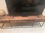 Tv-meubel mangohout-4 jaar oud, Huis en Inrichting, Kasten |Televisiemeubels, Ophalen, Minder dan 50 cm, Zo goed als nieuw, Minder dan 100 cm