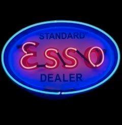 Esso dealer USA decoratie neon en veel andere leuke neons, Verzamelen, Merken en Reclamevoorwerpen, Nieuw, Lichtbak of (neon) lamp