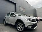 Dacia sandero stepway - 2017 - 65dkm - benzine - AUTOMAAT, Autos, Dacia, Cruise Control, Argent ou Gris, Achat, Euro 6