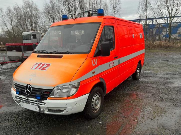 2002 Mercedes-Benz Sprinter Lichte vracht, Auto's, Mercedes-Benz, Bedrijf, Overige modellen, Overige brandstoffen, Euro 3, Overige carrosserie