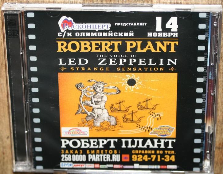 2xcd - Robert Plant - Live In Russia, Cd's en Dvd's, Cd's | Rock, Gebruikt, Ophalen of Verzenden