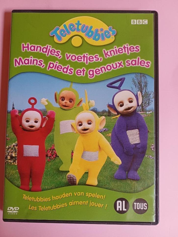 DVD teletubbies vuile handen, voeten en knieën, Cd's en Dvd's, Dvd's | Tekenfilms en Animatie, Gebruikt, Ophalen of Verzenden