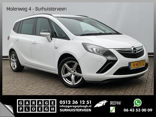 Opel Zafira Tourer 2.0D 131pk Grijs-Kenteken Cruise Airco St, Auto's, Opel, Bedrijf, Zafira, Airconditioning, Centrale vergrendeling