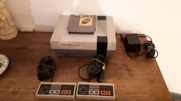 Nintendo NES console + Super Mario 3 games beschikbaar voor biedingen