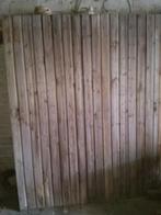 houten stal deur, Ophalen