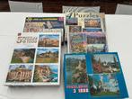 Lot van 5 x multipuzzel dozen, Enlèvement, 500 à 1500 pièces, Utilisé, Puzzle