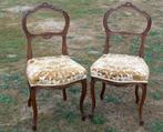Paar oude Louis XV-stoelen, Antiek en Kunst, Ophalen