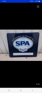 Plaque émaillée spa ambassadeur