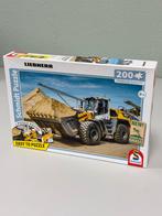 Schmidt Liebherr Puzzle, chargeuse L580 200 pièces + affiche, Enlèvement ou Envoi, Moins de 500 pièces, Neuf, Puzzle