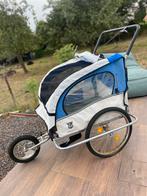 Fietskar te koop voor 2 kindjes, Fietsen en Brommers, Ophalen, Gebruikt, Opvouwbaar, Bagagekar