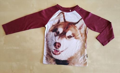 Bordeaux longsleeve Knot so Bad, maat 104, Kinderen en Baby's, Kinderkleding | Maat 104, Zo goed als nieuw, Jongen, Shirt of Longsleeve