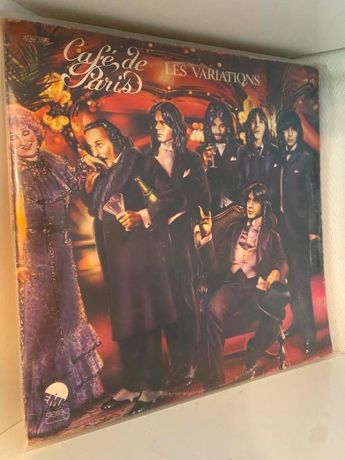 Les Variations – Café De Paris - France 1975, Cd's en Dvd's, Vinyl | Rock, Gebruikt, Progressive, Verzenden