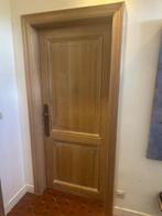 Massief eiken deuren 5 stuks, Ophalen, 80 tot 100 cm, Binnendeur, 200 tot 215 cm