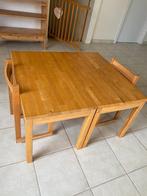 Houten kindertafel, Kinderen en Baby's, Ophalen, Gebruikt, Tafel(s) en Stoel(en)
