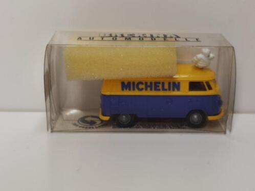 Fourgon VOLKSWAGEN T1 Van MICHELIN VW 1/87 HO BREKINA Neuf+B, Hobby & Loisirs créatifs, Voitures miniatures | 1:87, Neuf, Bus ou Camion