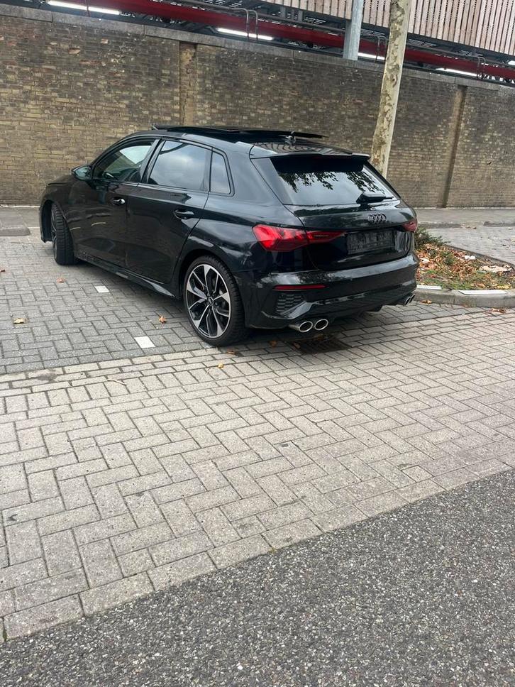 Audi s3 matrix pano fabriek garantie 07-2026, Auto's, Audi, Particulier, S3, Benzine, Euro 6, Stadsauto, 5 deurs, Automaat, Zwart