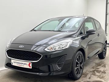 Ford Fiesta 1.1i Trend S&S 3D Airco Alu, Auto's, Xenon verlichting, Zwart, Fiësta, 3 deurs