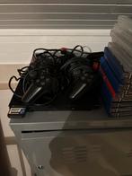 Playstation 2 met veel games!, Ophalen, Zo goed als nieuw, Met 2 controllers