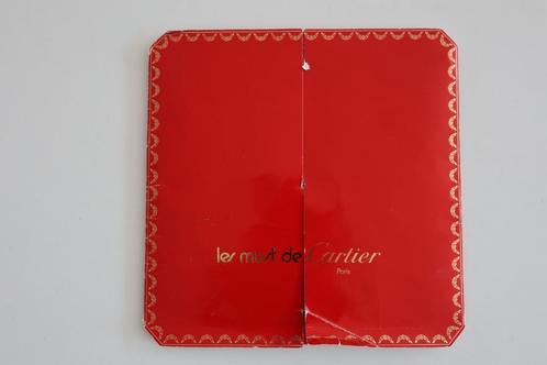Vintage zijden sjaal "les must de CARTIER" Paris, Kleding | Dames, Mutsen, Sjaals en Handschoenen, Zo goed als nieuw, Sjaal, Verzenden