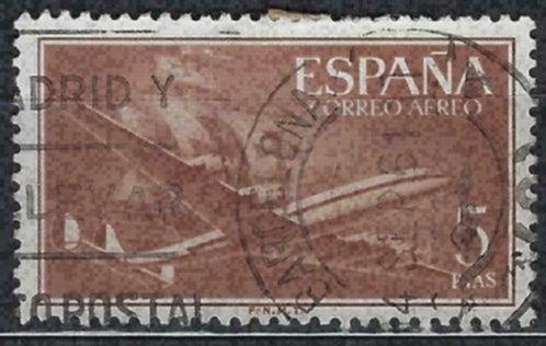 Spanje 1955-1956 - Yvert 274PA - Courante Reeks - Lucht (ST), Timbres & Monnaies, Timbres | Europe | Espagne, Affranchi, Envoi