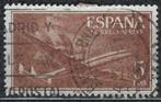 Spanje 1955-1956 - Yvert 274PA - Courante Reeks - Lucht (ST), Timbres & Monnaies, Timbres | Europe | Espagne, Affranchi, Envoi