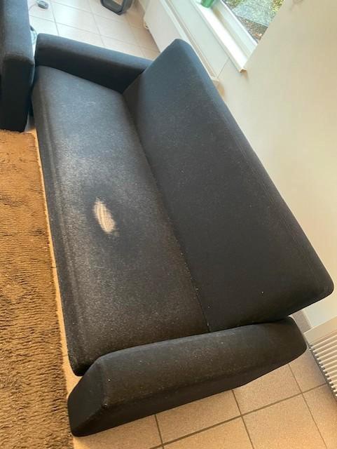 Zetelbank Jan Des Bouvrie - Gelderland, Huis en Inrichting, Fauteuils, Gebruikt, Stof, Ophalen