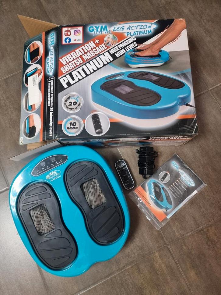 Gymform Leg Action, masseur de pieds et de jambes, Sport en Fitness, Massageproducten, Zo goed als nieuw, Apparaat, Ophalen